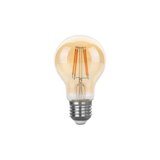 LED-lampa E27 Filament Dimbar A60 2700K 6W Amber - Ledgends