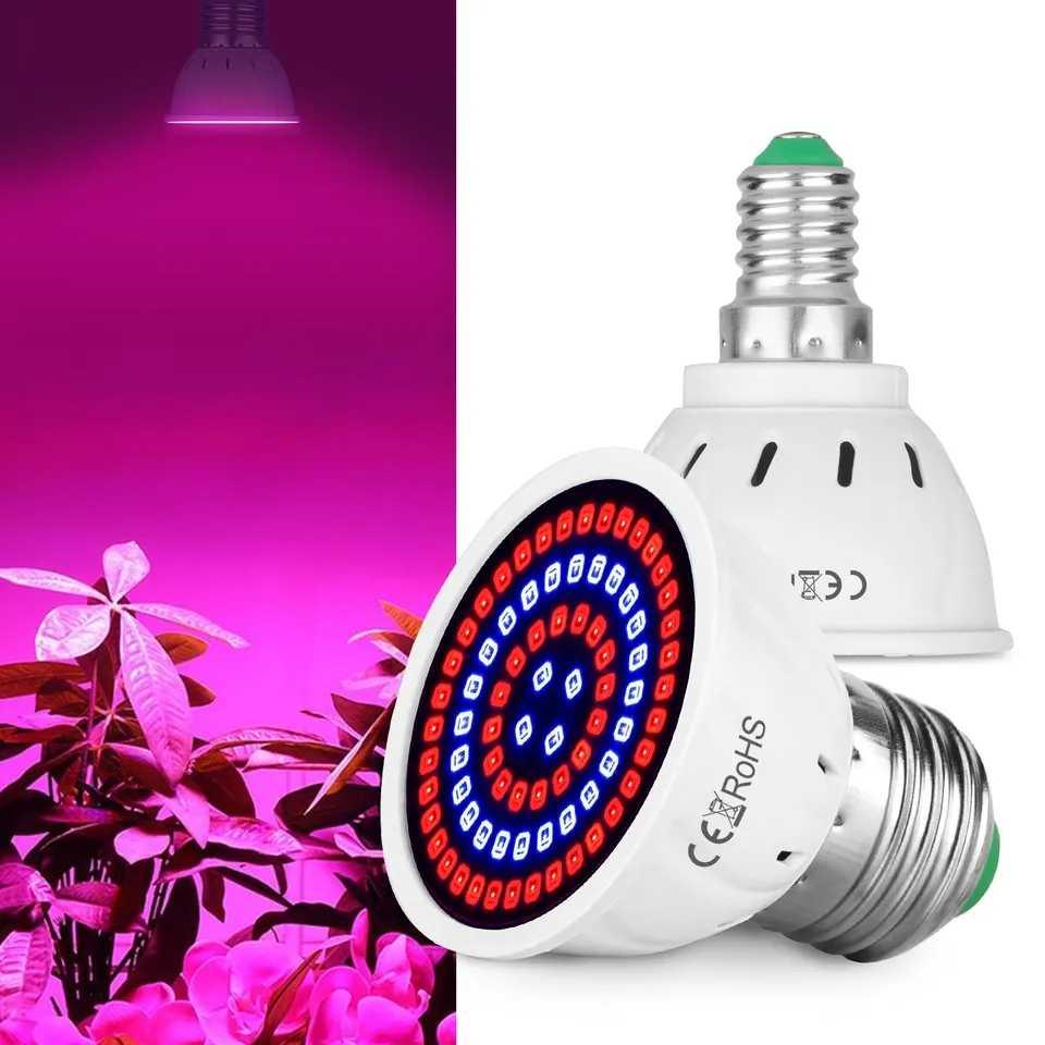 LED Växtbelysning E27 60 diods - Ledgends