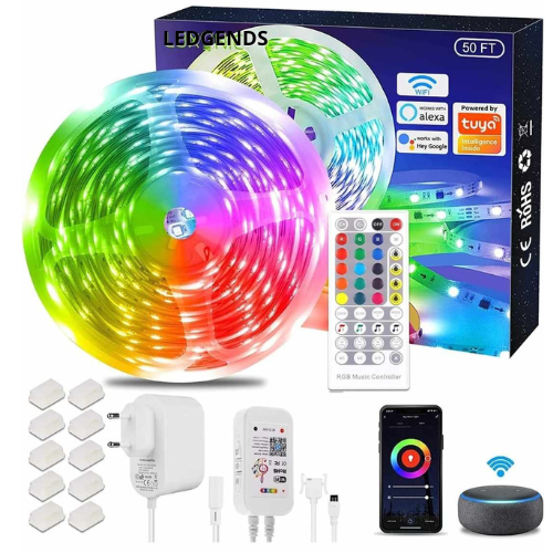 LED Strip med app och TUYA 15m - Ledgends