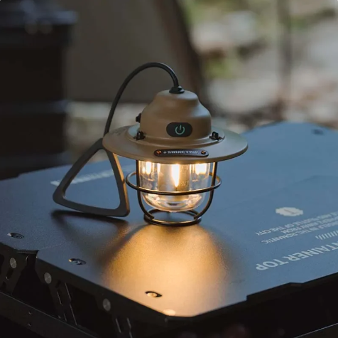 Shinetrip Retro Camping lampa med batteri