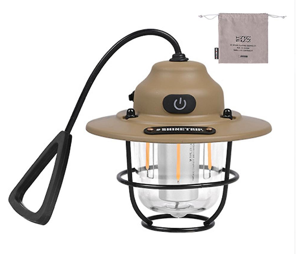 Shinetrip Retro Camping lampa med batteri