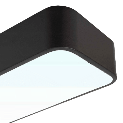 Lampa LED linjär premium pendel 120cm 50W CCD Svart - Ledgends